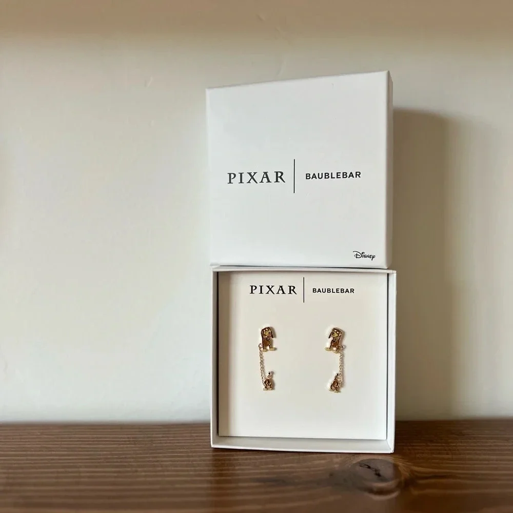 Disney Pixar X Baublebar Toy Story Slinky Earrings Dachshund earrings NWT
